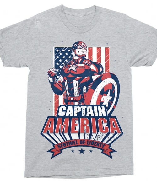 Sentiel of liberty Amerika kapitány Póló - Marvel