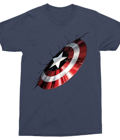 Shield demage Póló - Ha Captain America rajongó ezeket a pólókat tuti imádni fogod!