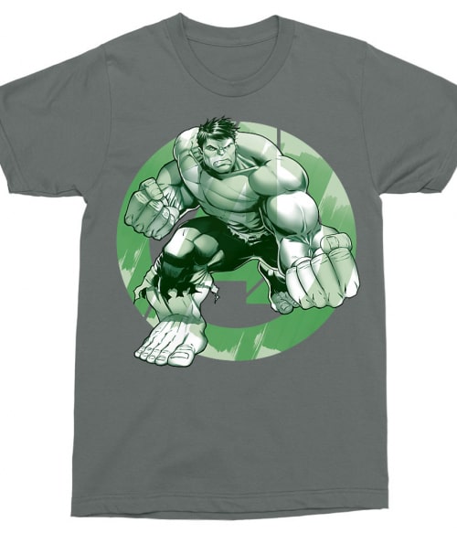 Hulk avengers logo Marvel Férfi Póló - Marvel