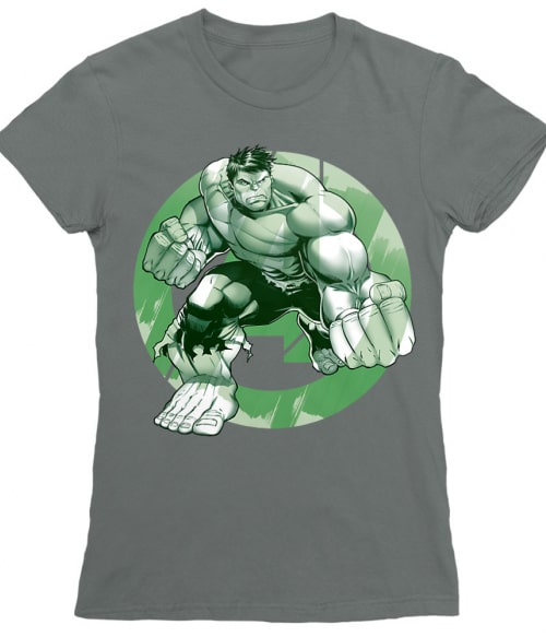 Hulk avengers logo Marvel Női Póló - Marvel