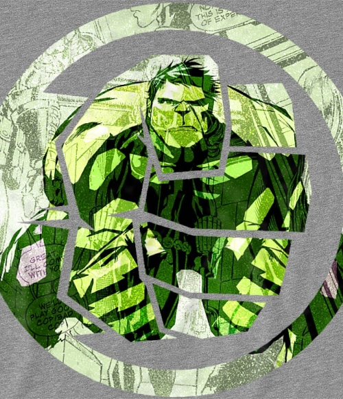 Hulk comics logo Marvel Pólók, Pulóverek, Bögrék - Marvel