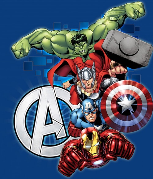 Avengers Team Marvel Marvel Marvel Pólók, Pulóverek, Bögrék - Marvel