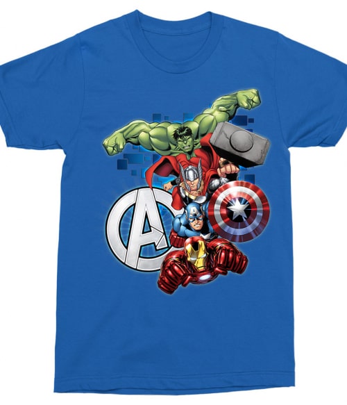 Avengers Team Póló - Ha Avengers rajongó ezeket a pólókat tuti imádni fogod!