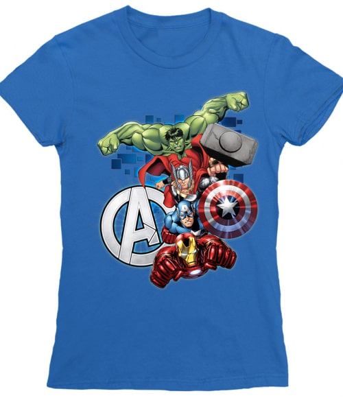 Avengers Team Marvel Női Póló - Marvel