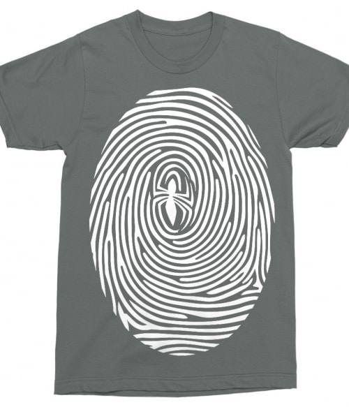 Spider-Man fingerprint Póló - Ha Spiderman rajongó ezeket a pólókat tuti imádni fogod!