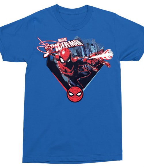 Spider-Man jump Marvel Férfi Póló - Pókember