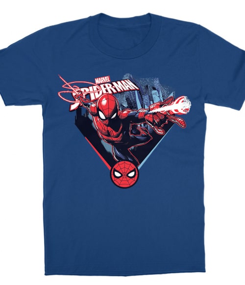 Spider-Man jump Marvel Gyerek Póló - Pókember
