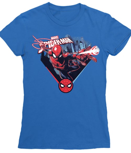 Spider-Man jump Marvel Női Póló - Pókember