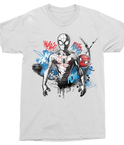 Spider-Man paint Póló - Ha Spiderman rajongó ezeket a pólókat tuti imádni fogod!