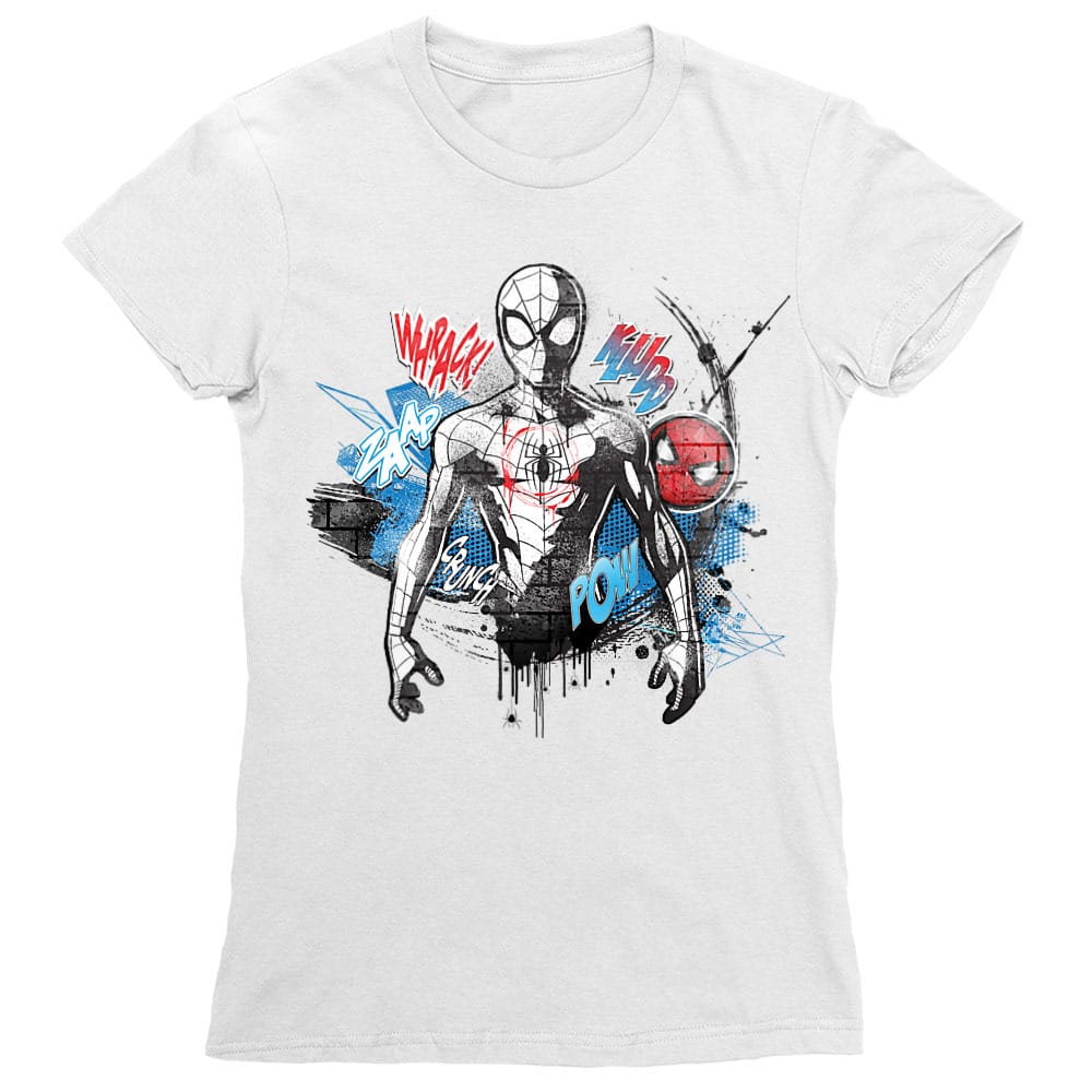 Spider-Man paint Fashion Női Póló