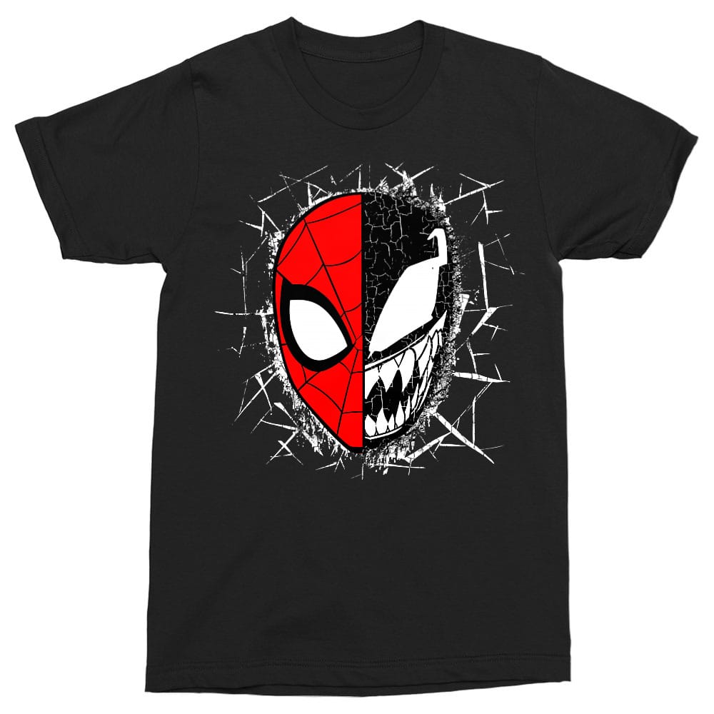 Spider-Man vs Venom Fashion Férfi Póló