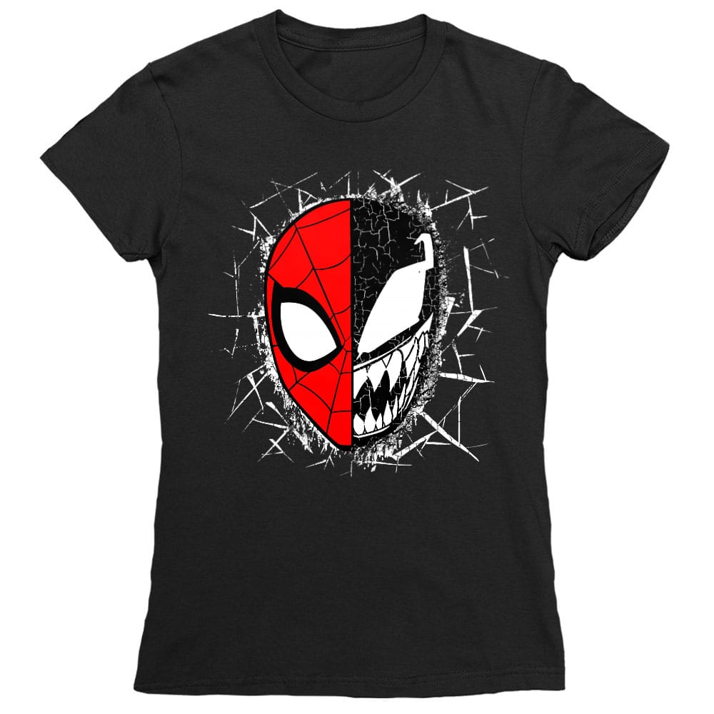 Spider-Man vs Venom Fashion Női Póló