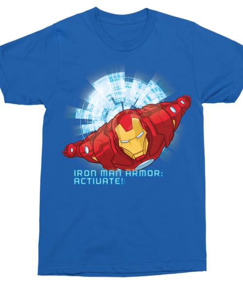 Armor Activate Póló - Ha Iron Man rajongó ezeket a pólókat tuti imádni fogod!