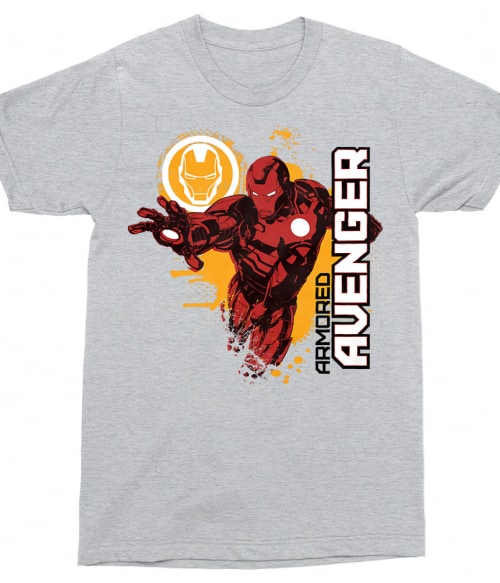 Armored splash Póló - Ha Iron Man rajongó ezeket a pólókat tuti imádni fogod!