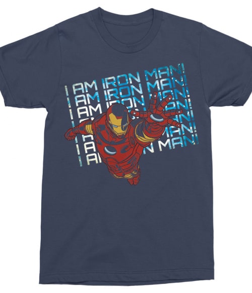 I am Iron Man Póló - Ha Iron Man rajongó ezeket a pólókat tuti imádni fogod!