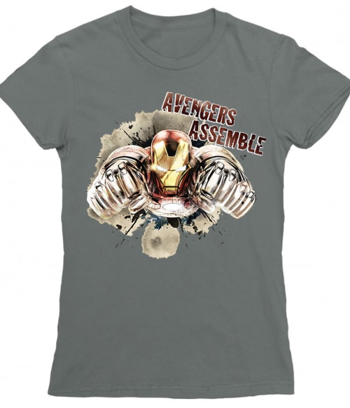Iron Man Avengers Assemble Póló - Ha Iron Man rajongó ezeket a pólókat tuti imádni fogod!