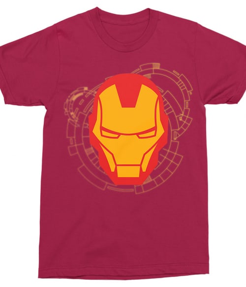 Iron Man head Póló - Ha Iron Man rajongó ezeket a pólókat tuti imádni fogod!