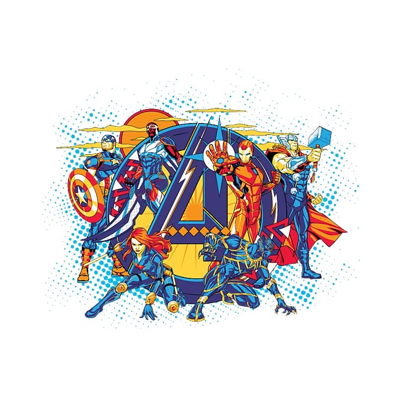 Avengers Group Shot - Design preview