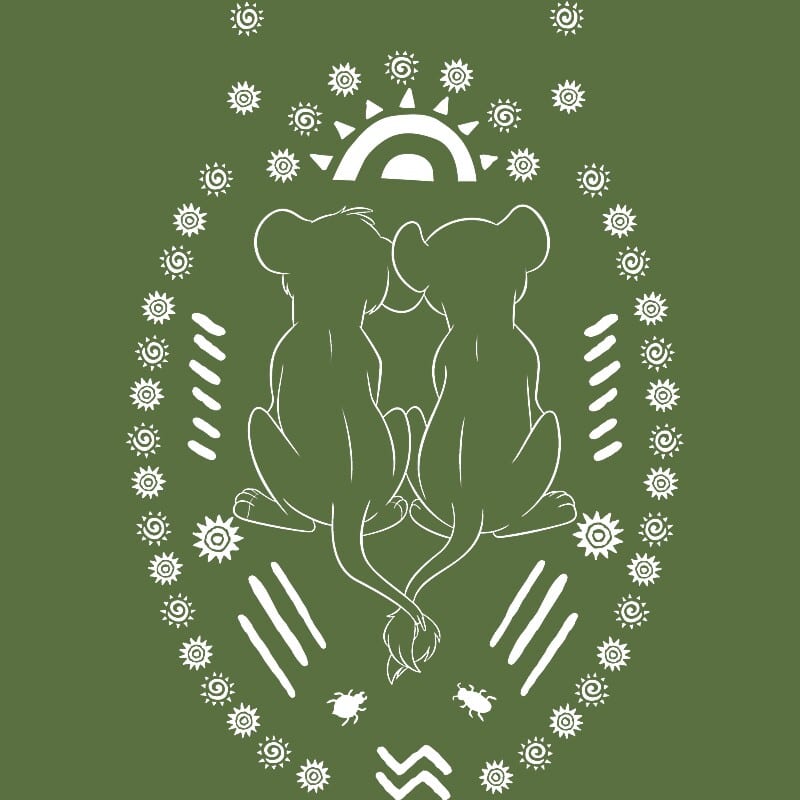 Simba and Nala - Design preview