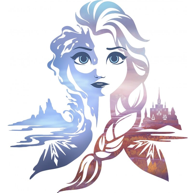Elsa silhouette
