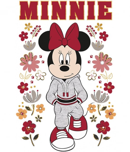 Minnie Flowers Mickey Egér Mickey Egér Mickey Egér Pólók, Pulóverek, Bögrék - Mickey Egér