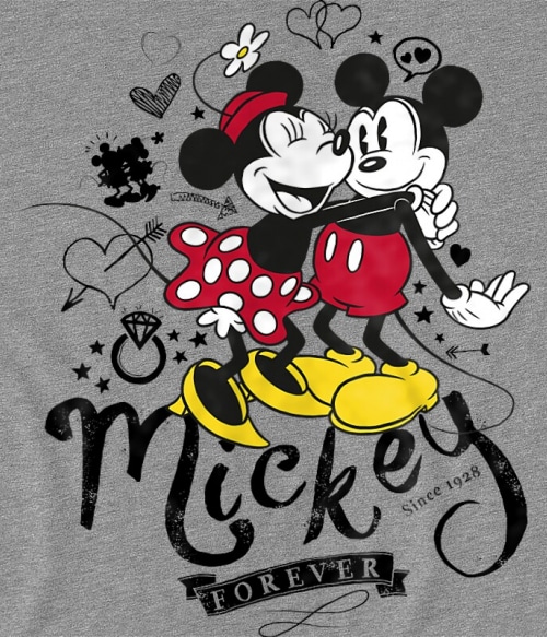 Retro Mickey Mickey Egér Mickey Egér Mickey Egér Pólók, Pulóverek, Bögrék - Mickey Egér