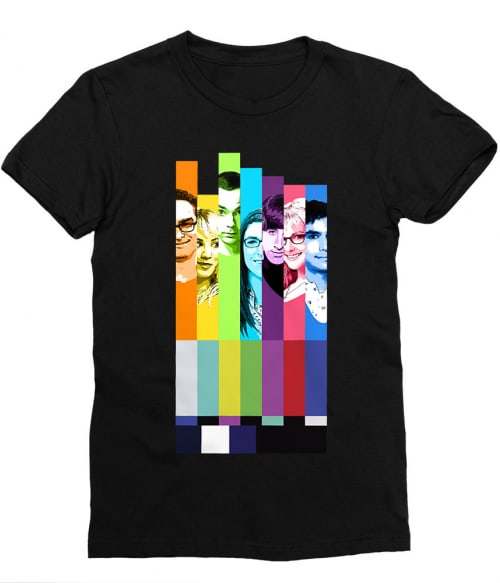 The Big Bang Theory Colors Póló - Ha The Big Bang Theory rajongó ezeket a pólókat tuti imádni fogod!