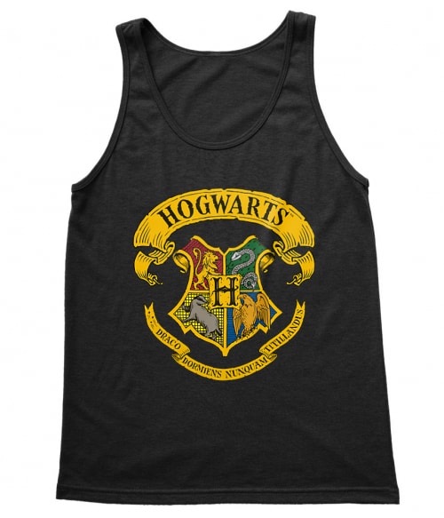 Hogwarts color logo Filmes Trikó - Harry Potter
