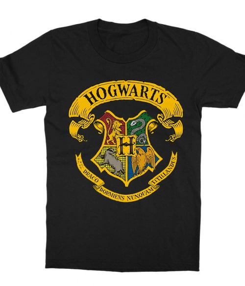 Hogwarts color logo Filmes Gyerek Póló - Harry Potter
