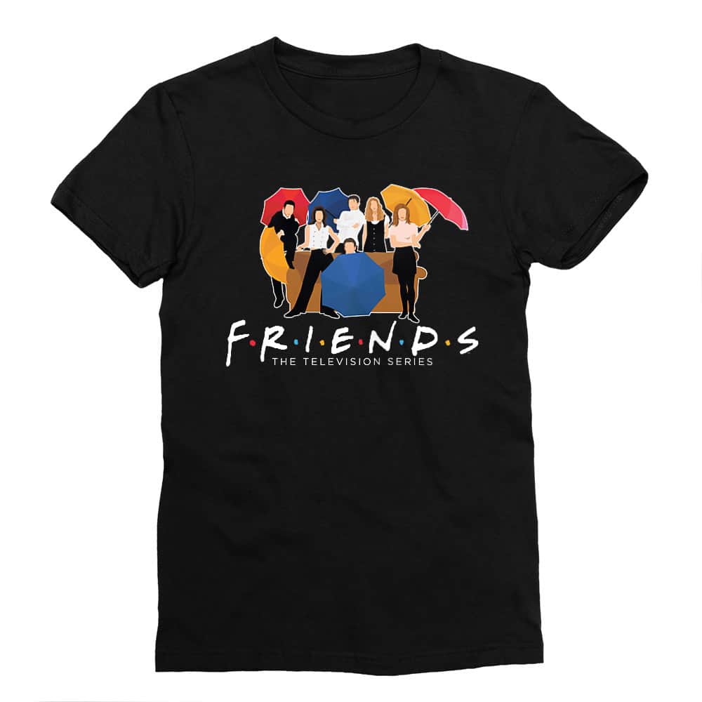 Friends Team Férfi Testhezálló Póló