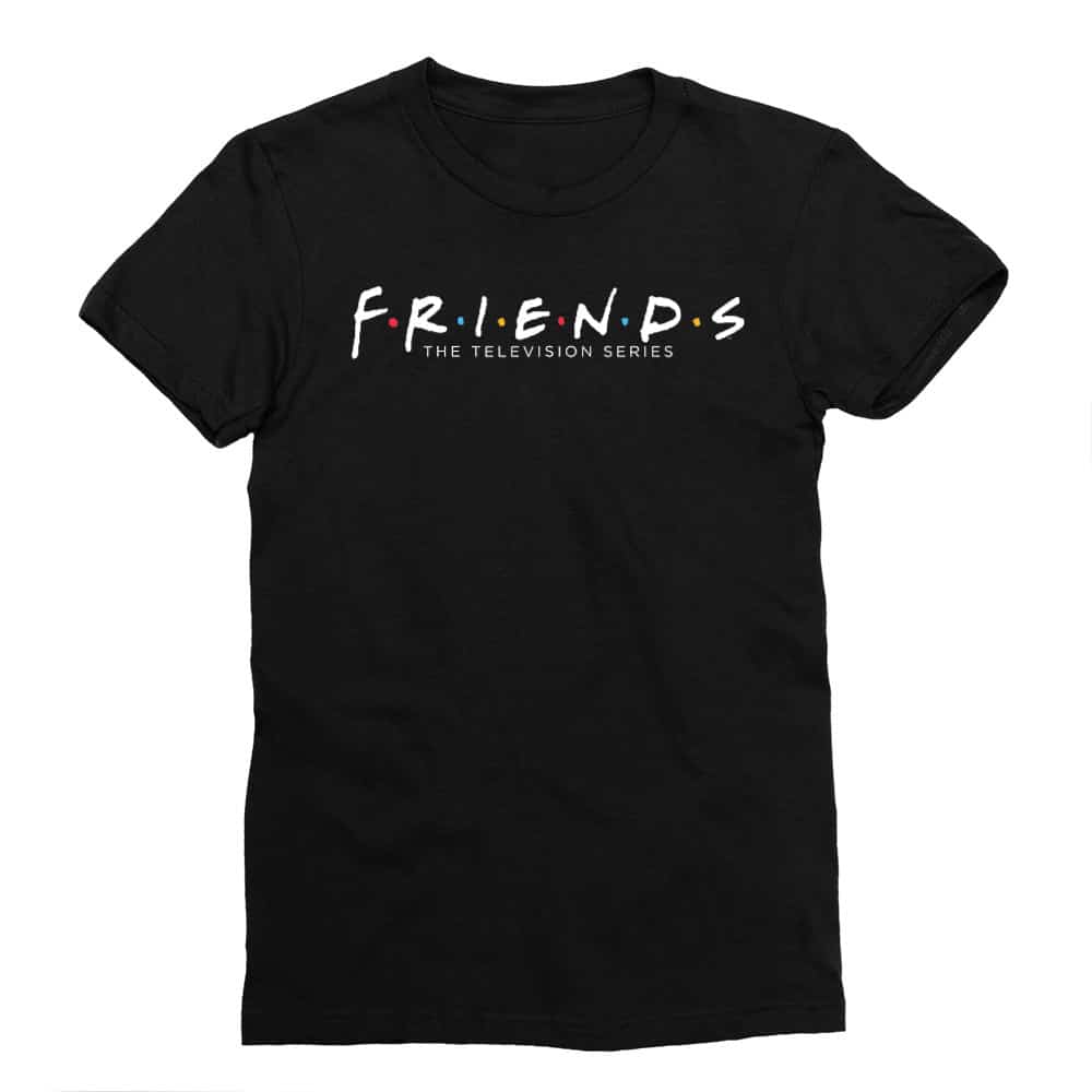 Friends Logo Férfi Testhezálló Póló