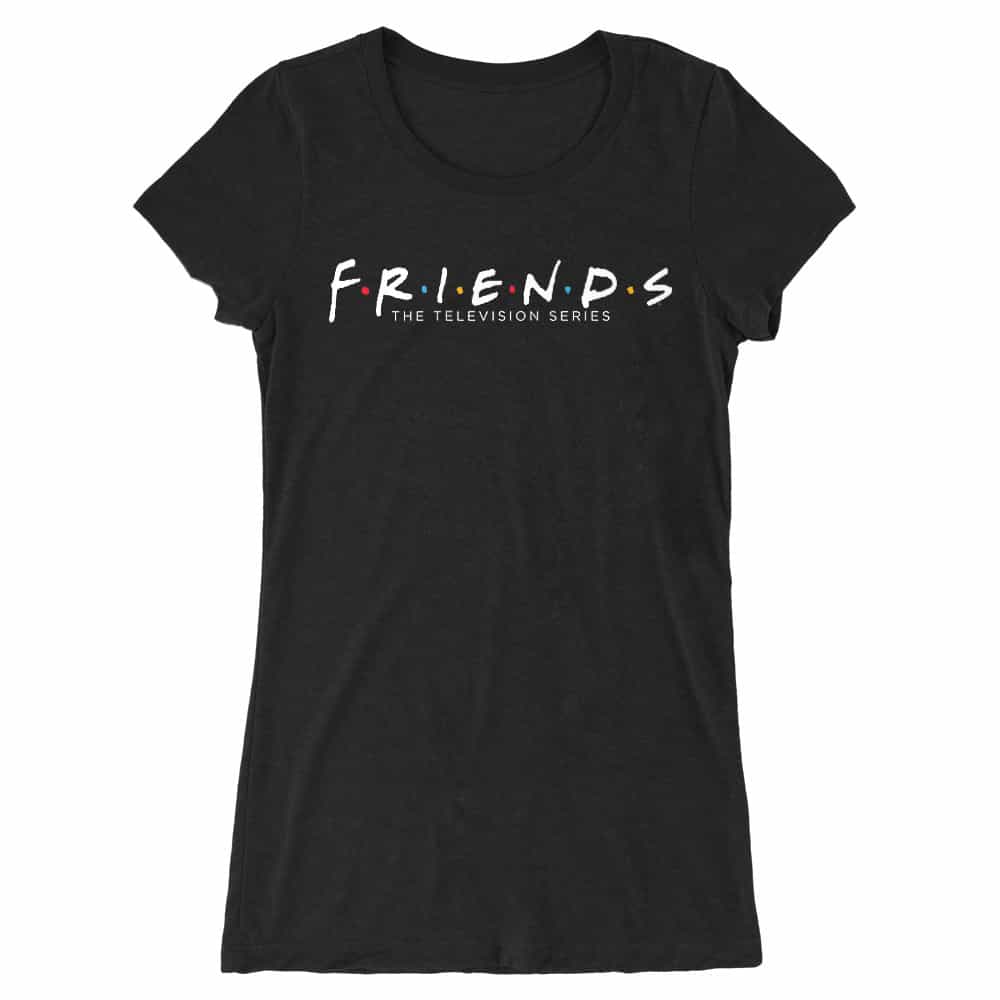 Friends Logo Női Hosszított Póló