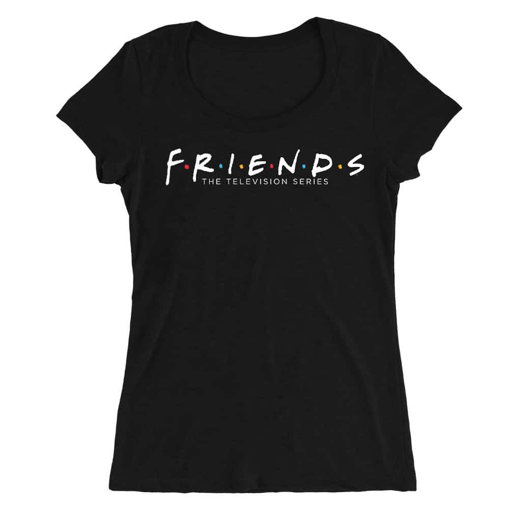 Friends Logo Női O-nyakú Póló