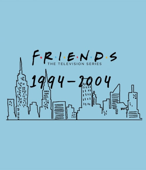 Friends City Jóbarátok Pólók, Pulóverek, Bögrék - Sorozatos