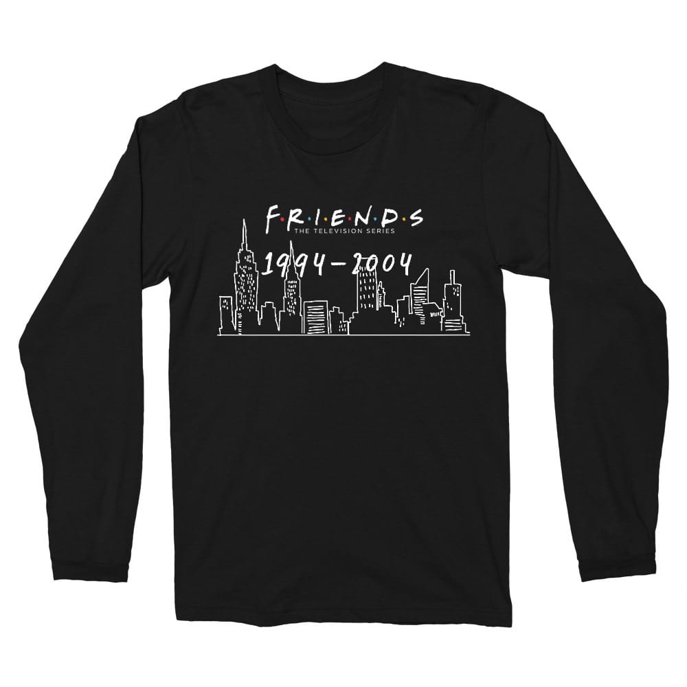 Friends City Férfi Hosszúujjú Póló