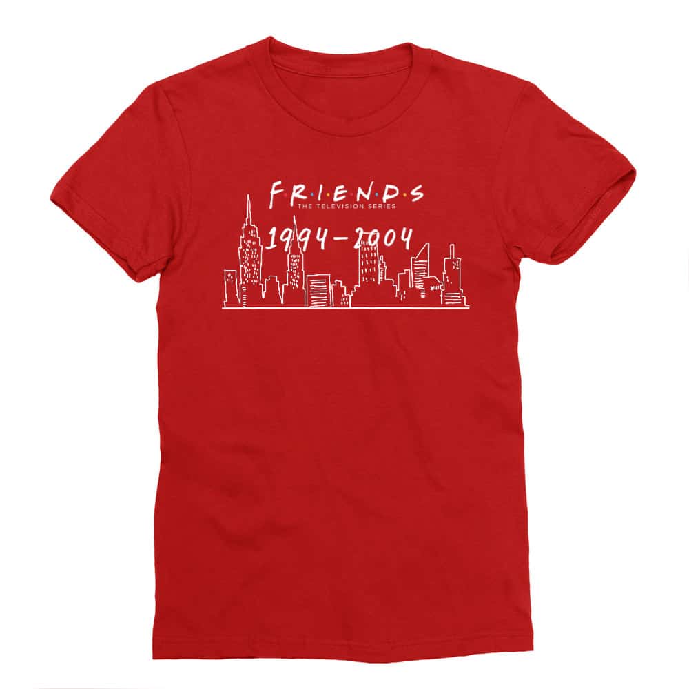 Friends City Férfi Testhezálló Póló