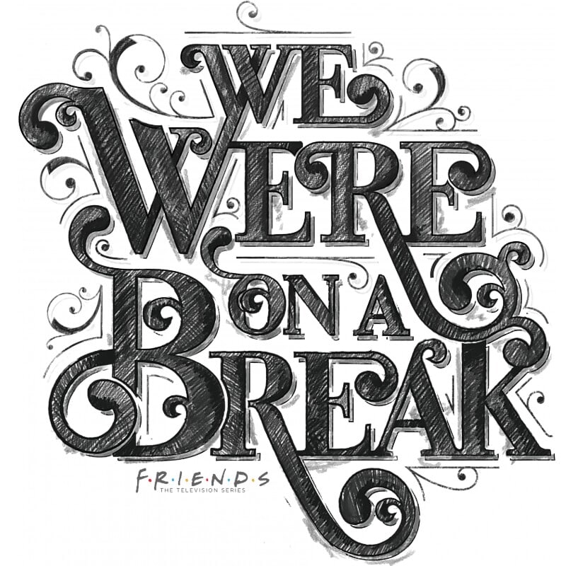 We Were on a Break Typo