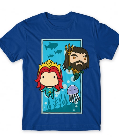 Aquaman and Mera Chibi Póló - Ha Aquaman rajongó ezeket a pólókat tuti imádni fogod!