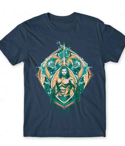Aquaman Badge Póló - Ha Aquaman rajongó ezeket a pólókat tuti imádni fogod!