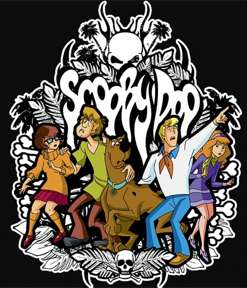 Scooby-Doo forest Rajzfilmek Pólók, Pulóverek, Bögrék - Sorozatos