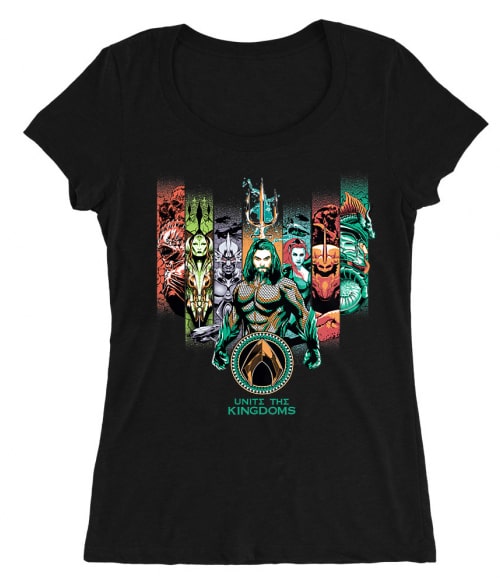 Unite The Kingdoms Póló - Ha Aquaman rajongó ezeket a pólókat tuti imádni fogod!