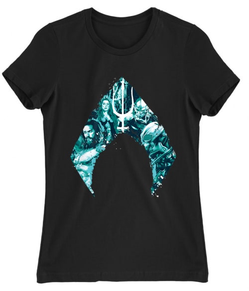 Aquaman Team Logo Póló - Ha Aquaman rajongó ezeket a pólókat tuti imádni fogod!