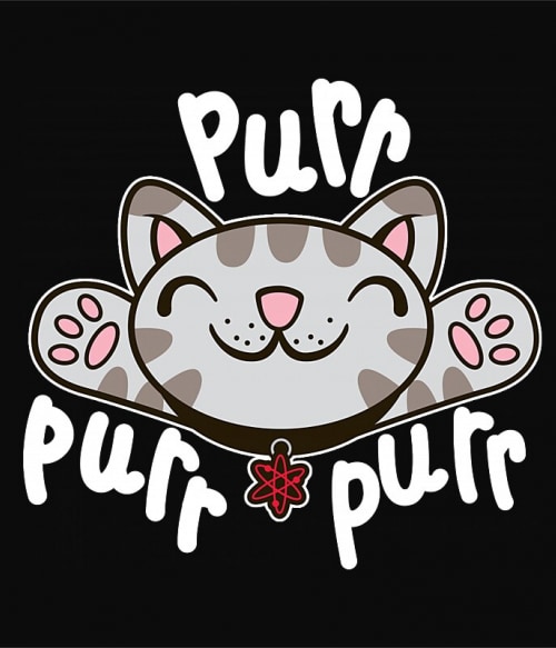 Purr Purr Kitty Agymenők Pólók, Pulóverek, Bögrék - Sorozatos