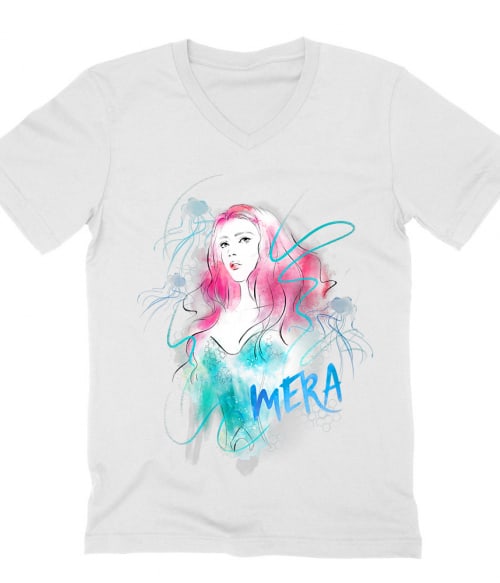 Mera Aquarell Style Póló - Ha Aquaman rajongó ezeket a pólókat tuti imádni fogod!