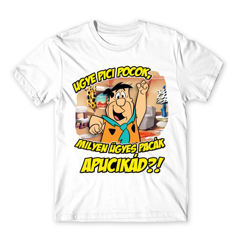 Flintstones - Ügyes apa - Férfi Póló