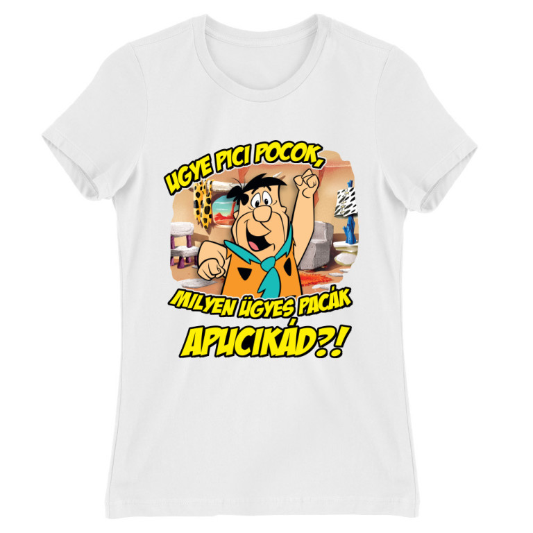 Flintstones - Ügyes apa - Női Póló