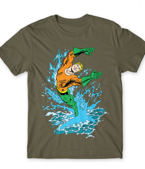 Aquaman Splash Aquaman Póló - Filmes
