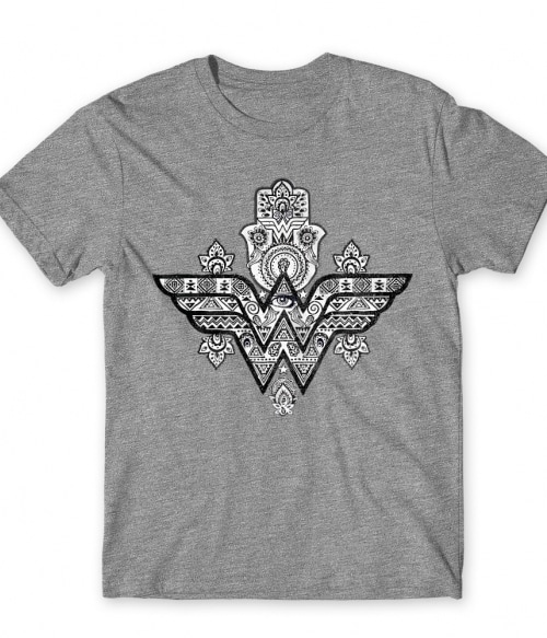 Wonder Woman Hamsa Hand Póló - Ha Wonder Woman rajongó ezeket a pólókat tuti imádni fogod!