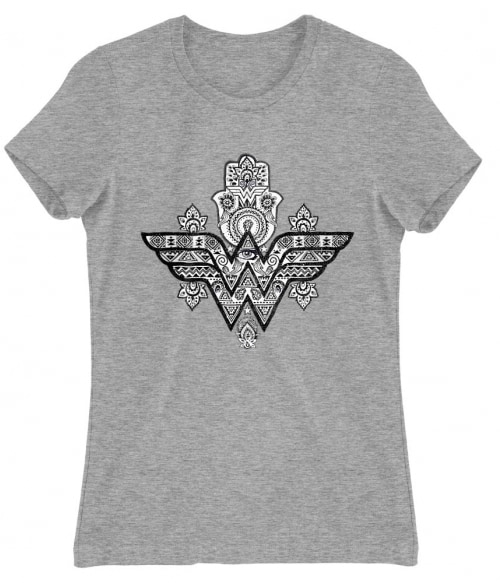Wonder Woman Hamsa Hand Póló - Ha Wonder Woman rajongó ezeket a pólókat tuti imádni fogod!