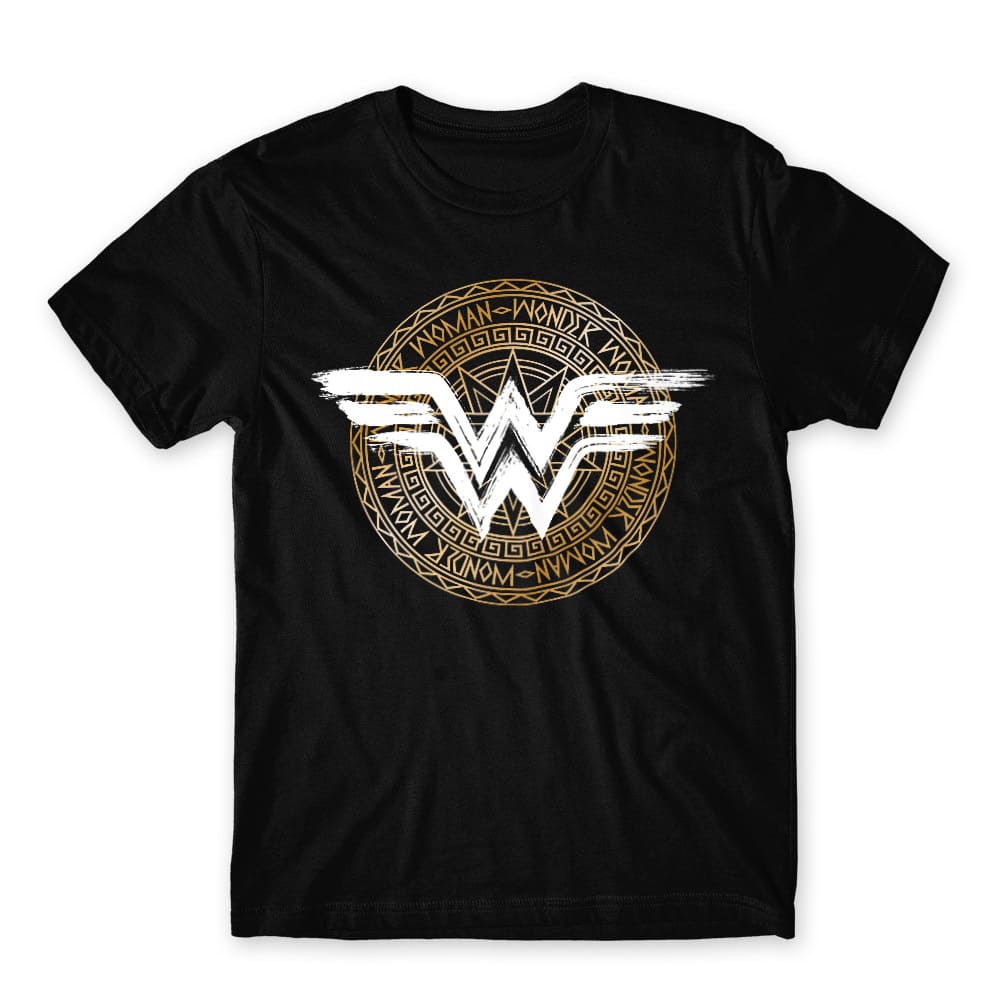 Wonder Woman Shield logo Férfi Póló
